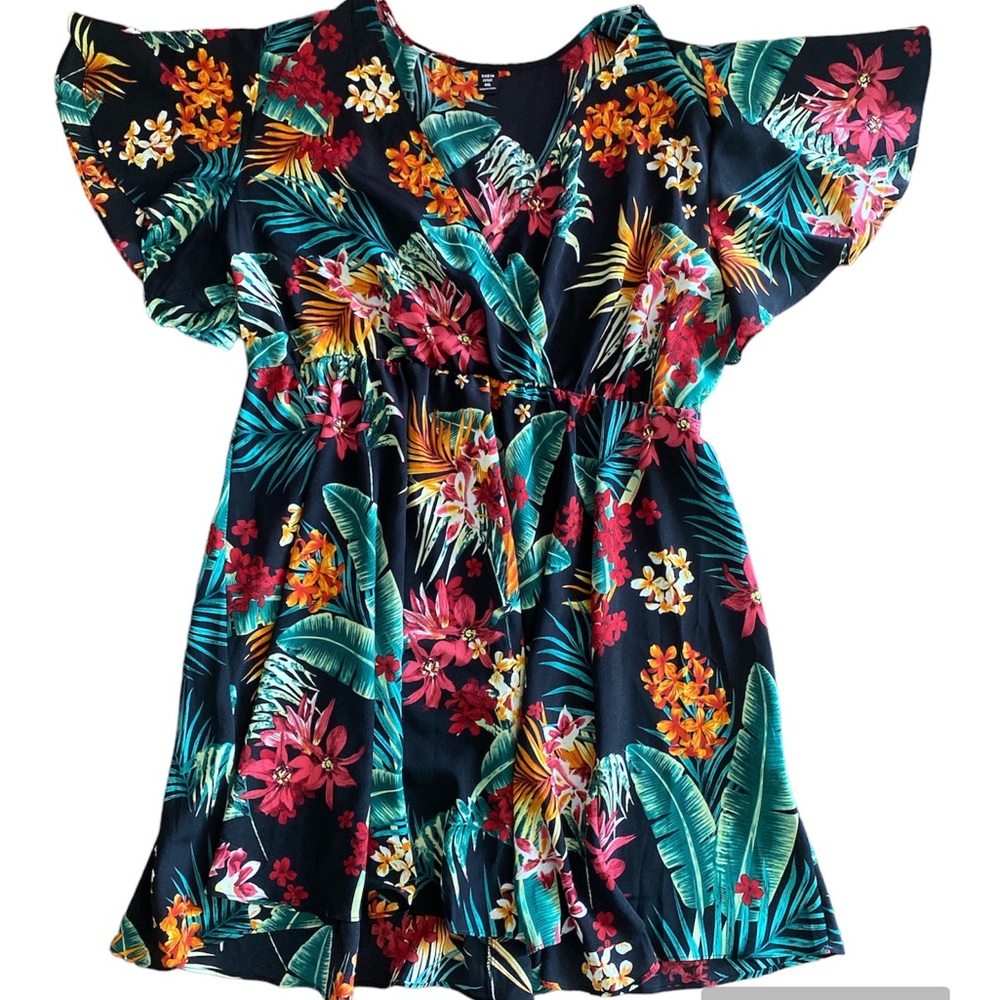 Women’s floral  Midi length summer dress